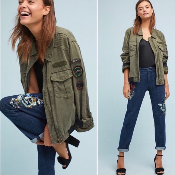 Anthropologie Denim - Pilcro Letterpress Anthropologie Sequin Slim Jeans